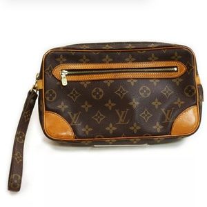 Louis Vuitton Marly Dragonne Clutch Handbag